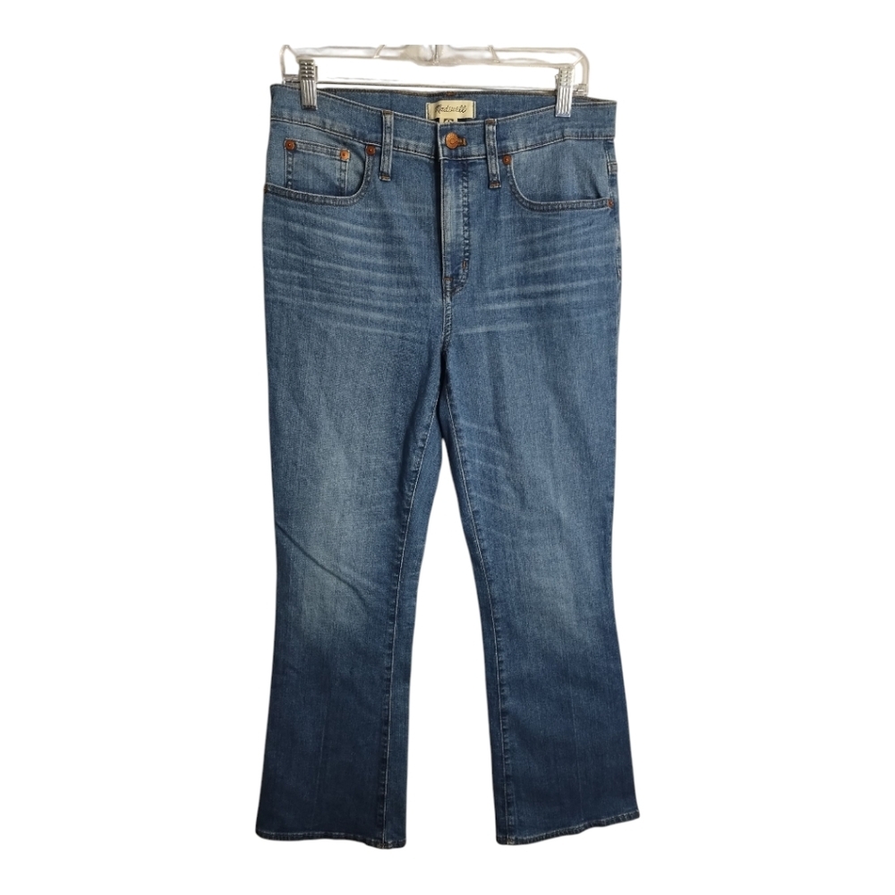 Madewell Cali Demi Boot Tierney Wash Eco Edition Preppy Boho Festival Jeans 29T - Picture 3 of 8